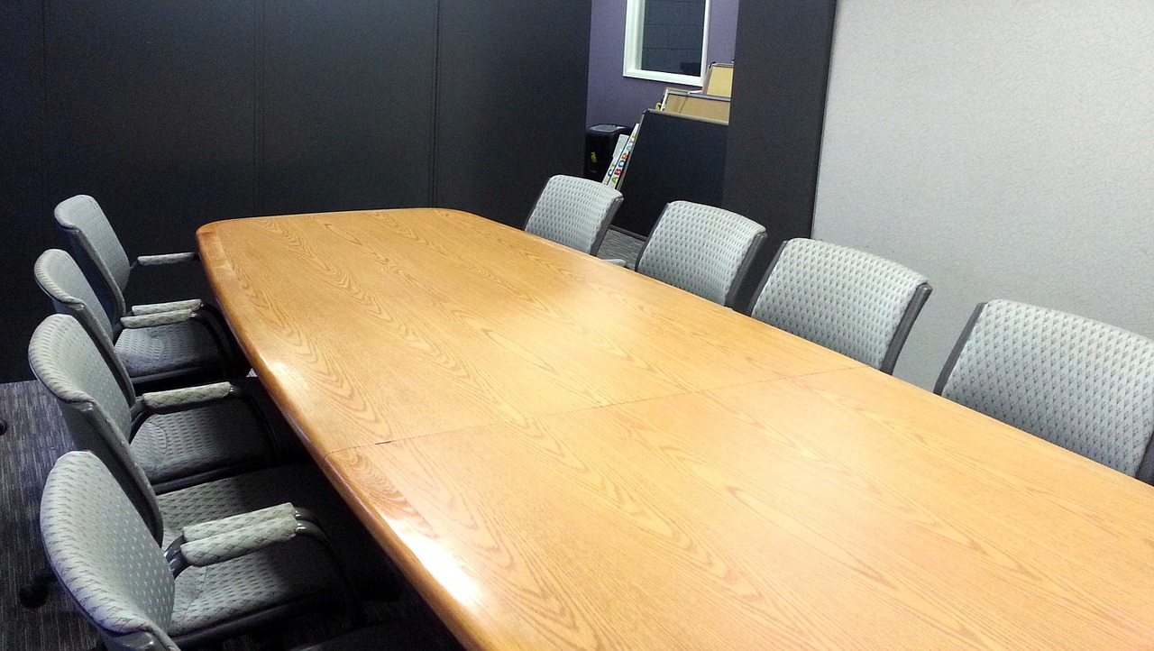 conference table business free photo