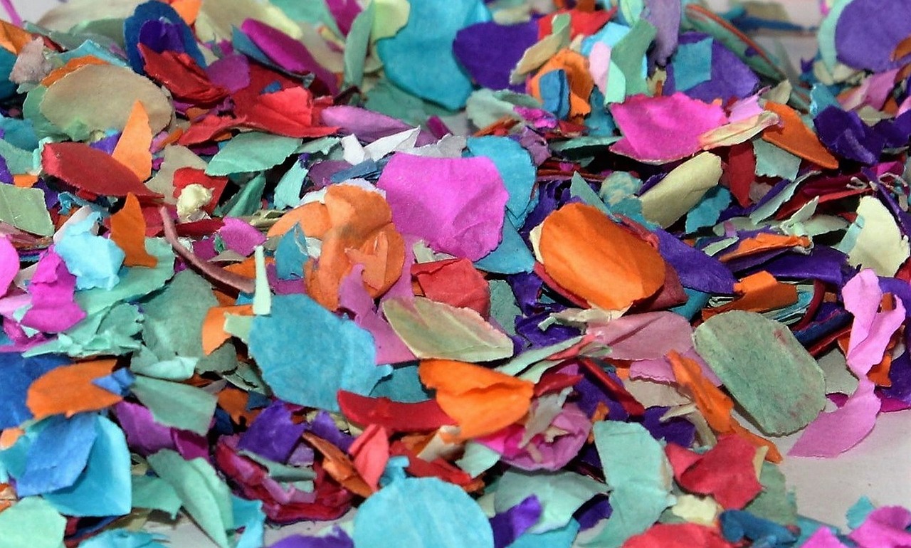 confetti colorful party free photo