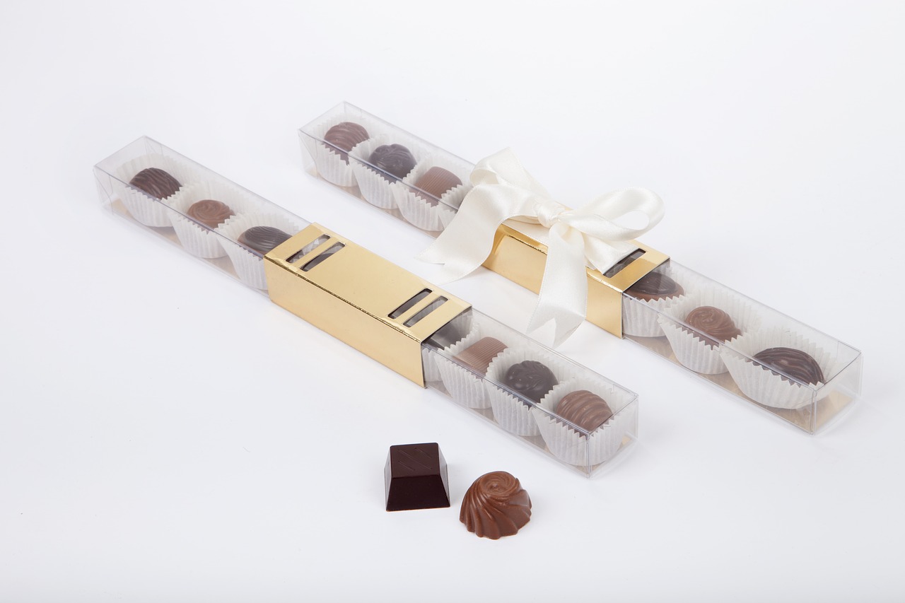 confetti chocolate packaging free photo