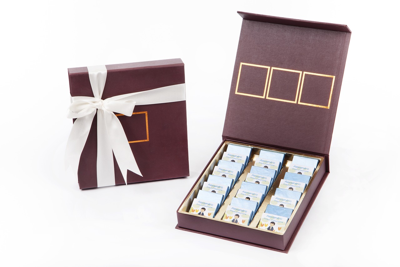 confetti chocolate packaging free photo