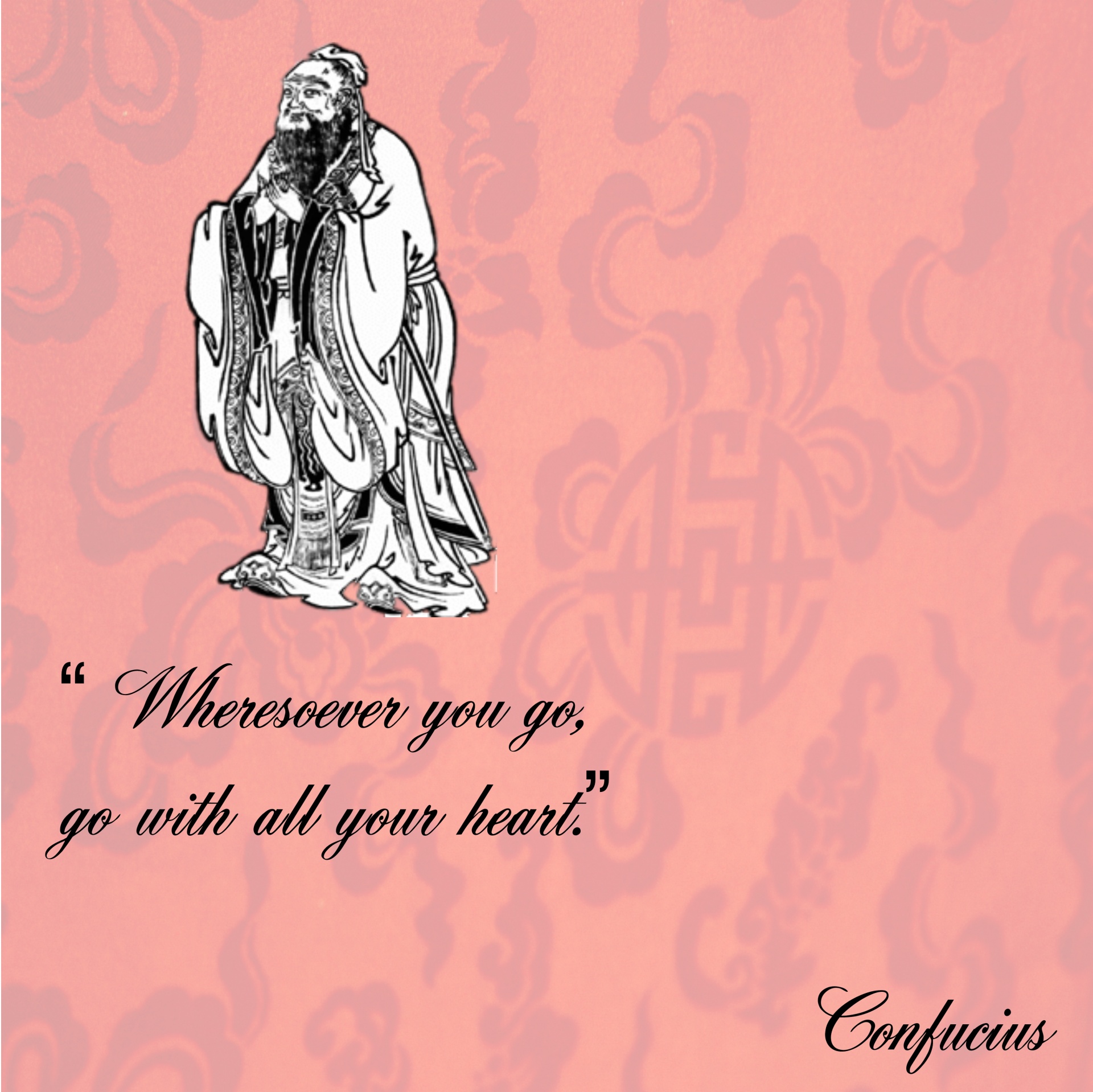 wisdom confucius heart free photo