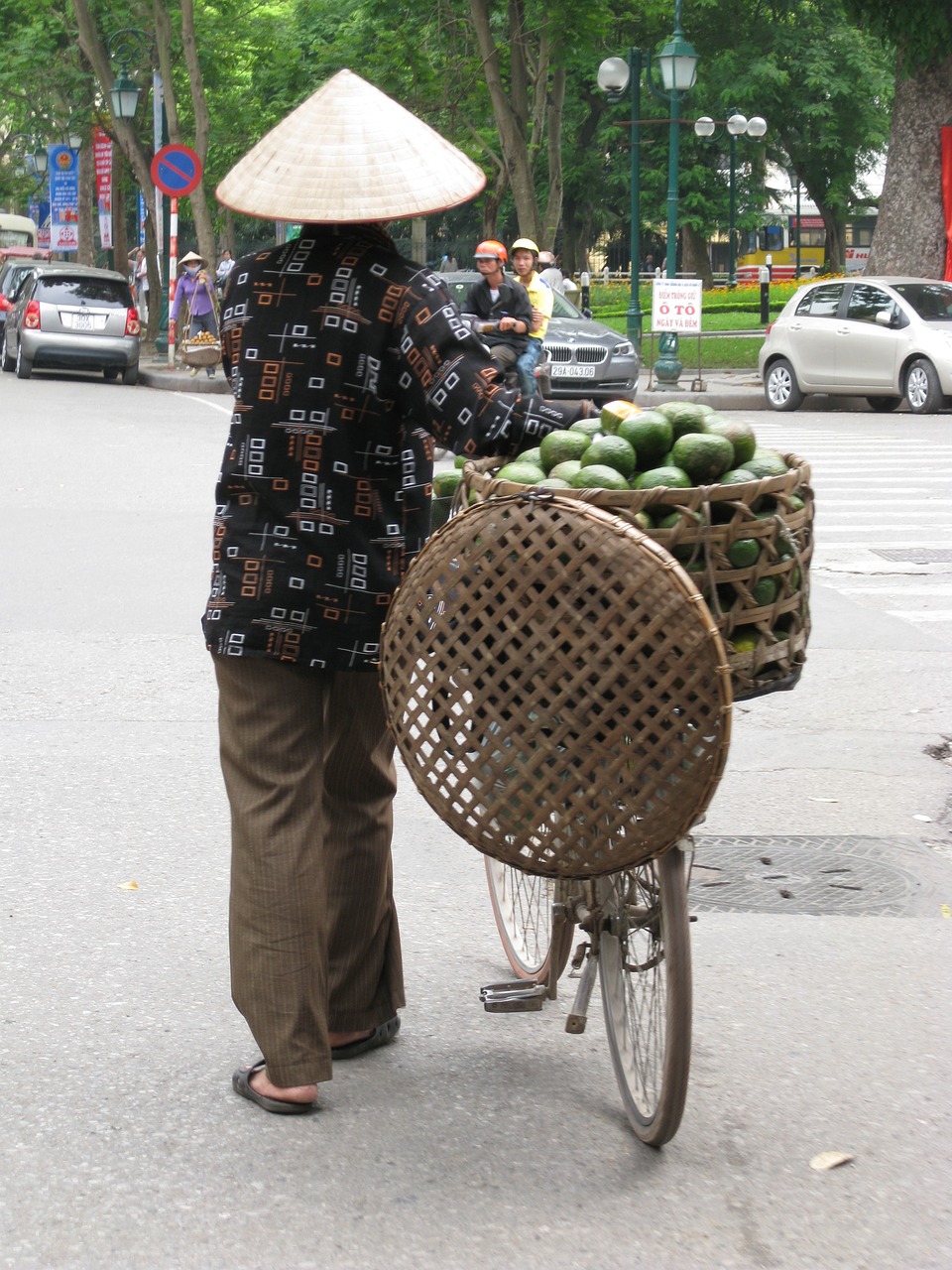 conical hat coconut viet nam free photo