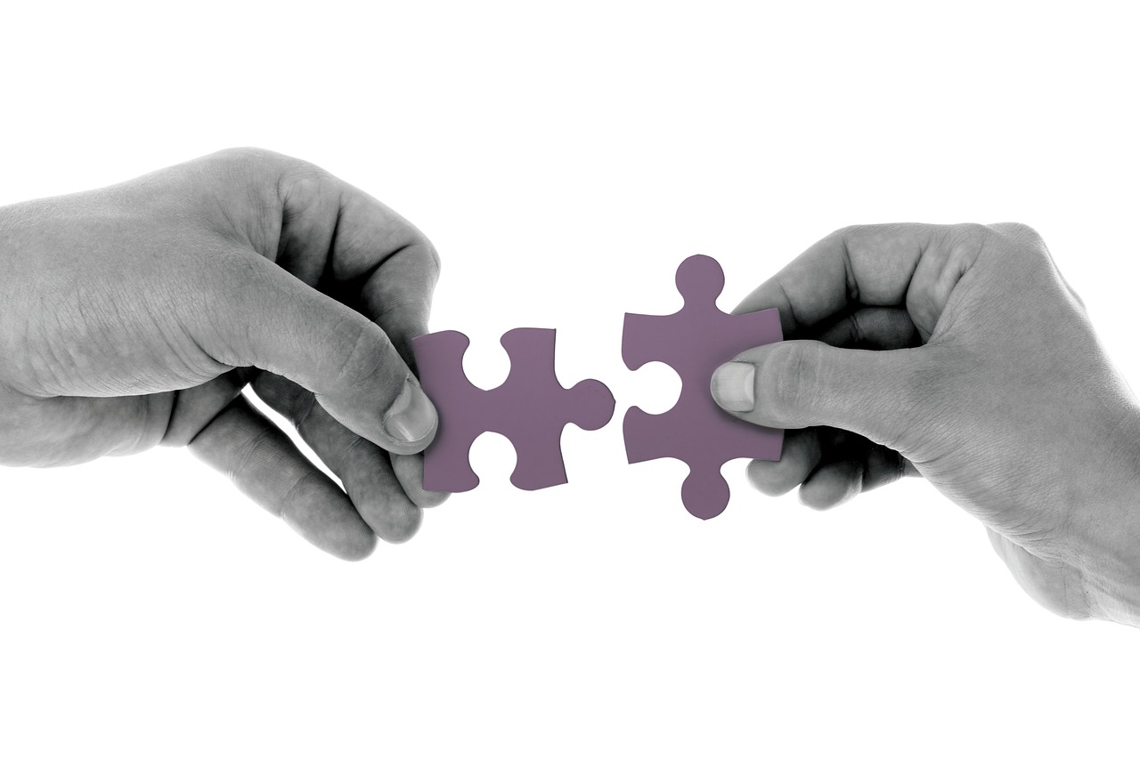 connect jigsaw strategy free photo