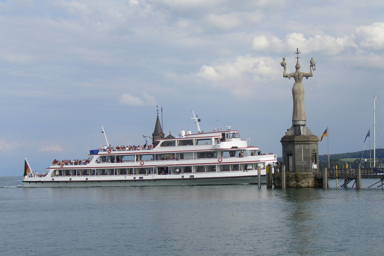 constance ferry lake constance free photo