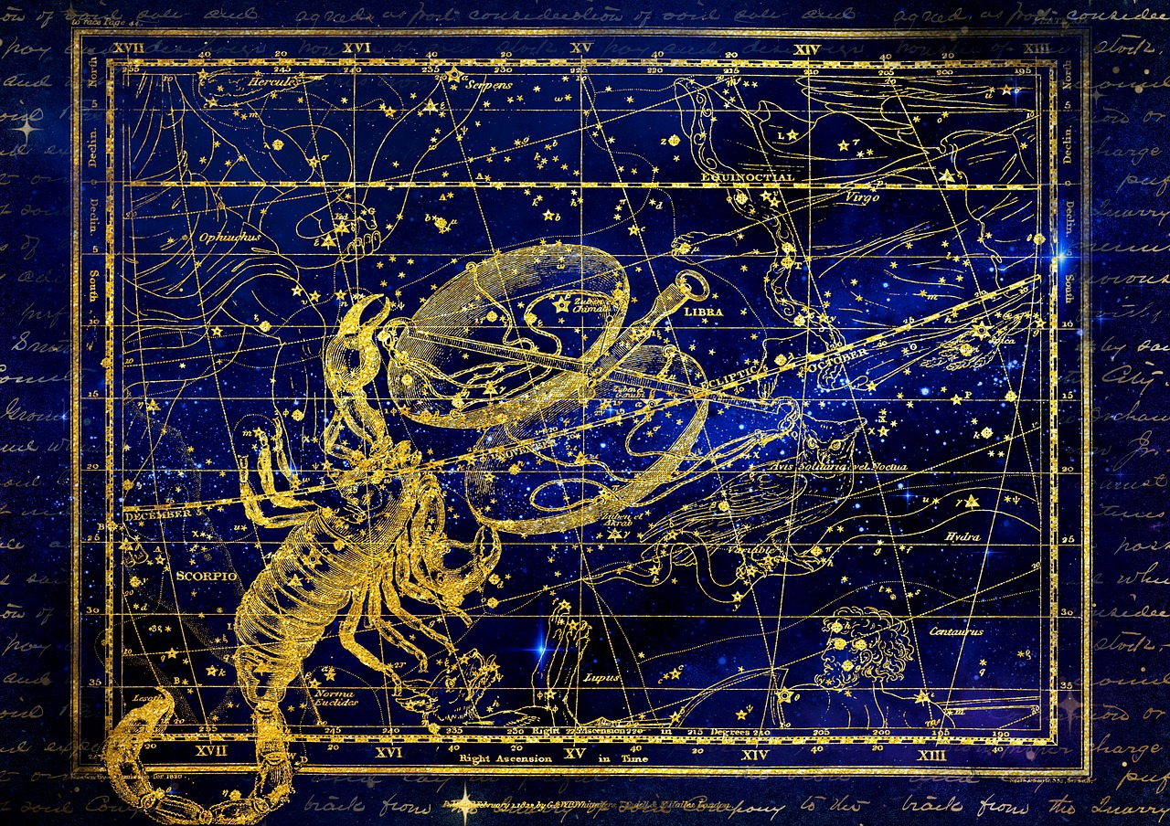 constellation  scorpio  horizontal free photo
