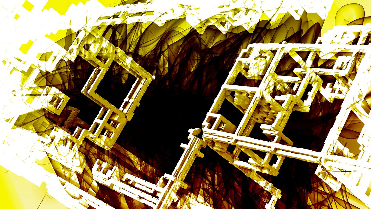 construct abstract fractal free photo