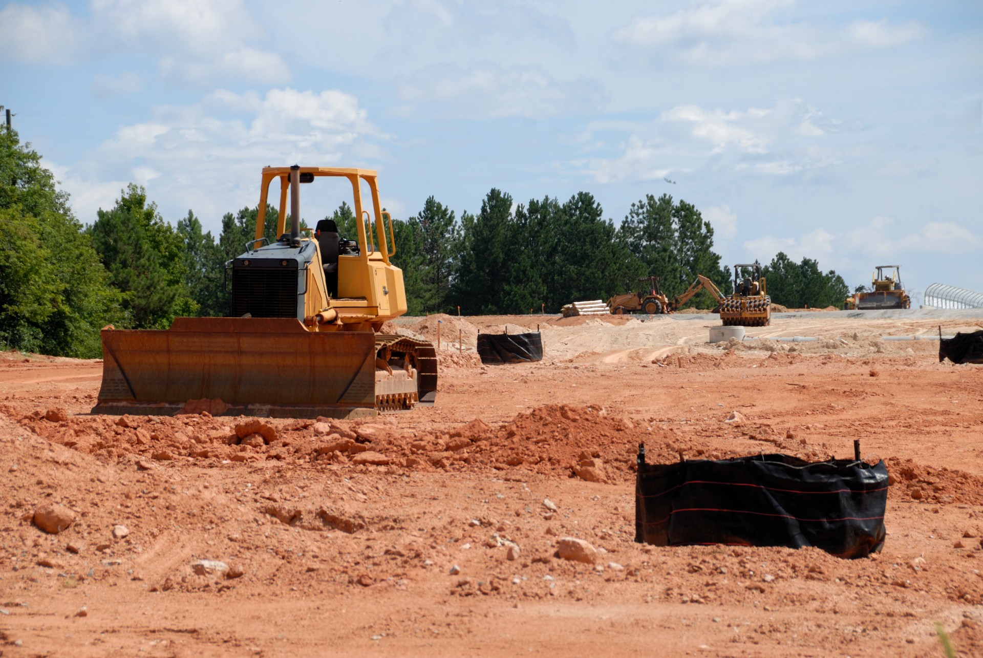construction site heavy equipment free photo