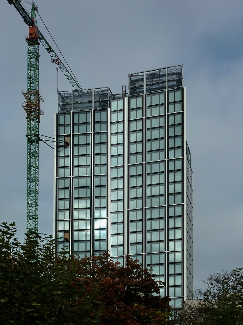 construction skyscraper new building free photo