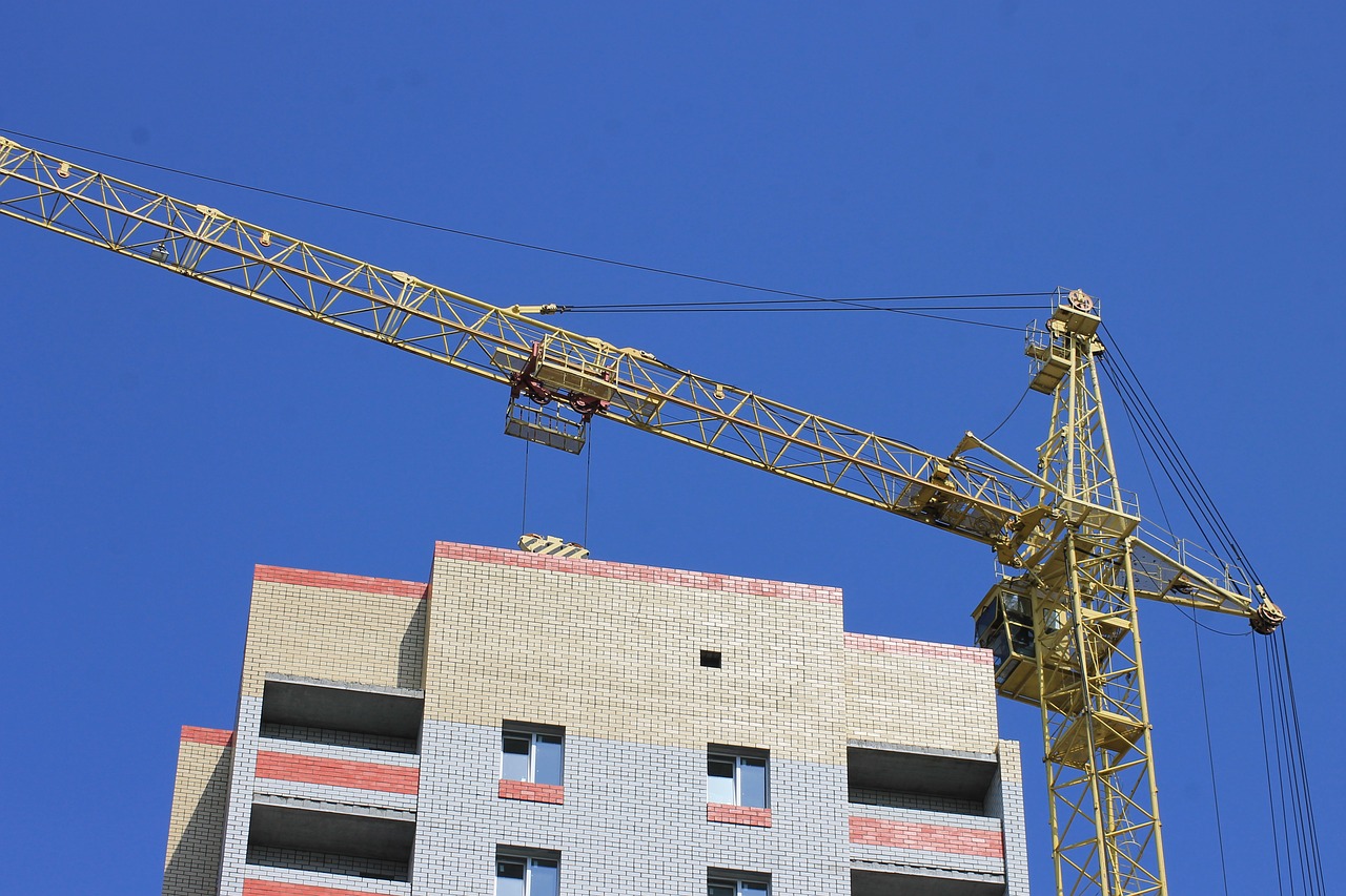construction  crane  building free photo