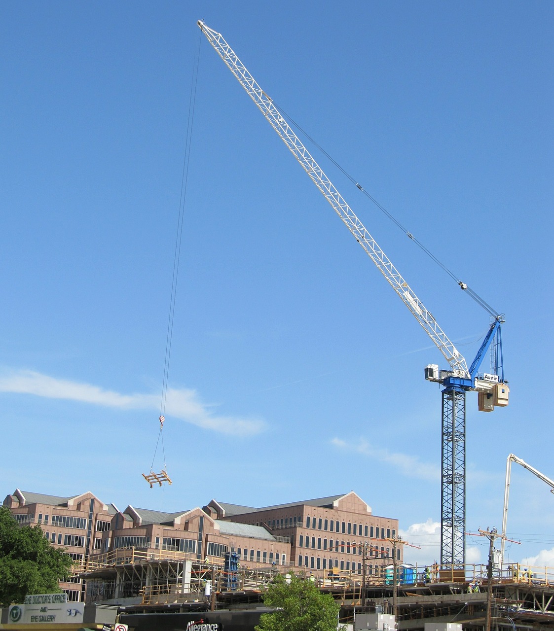 construction crane crane construction free photo
