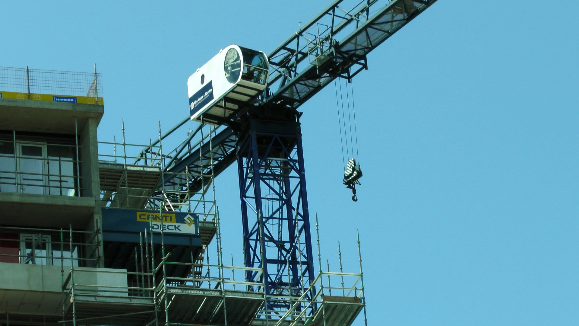 construction building site crane crane hook hook free photo