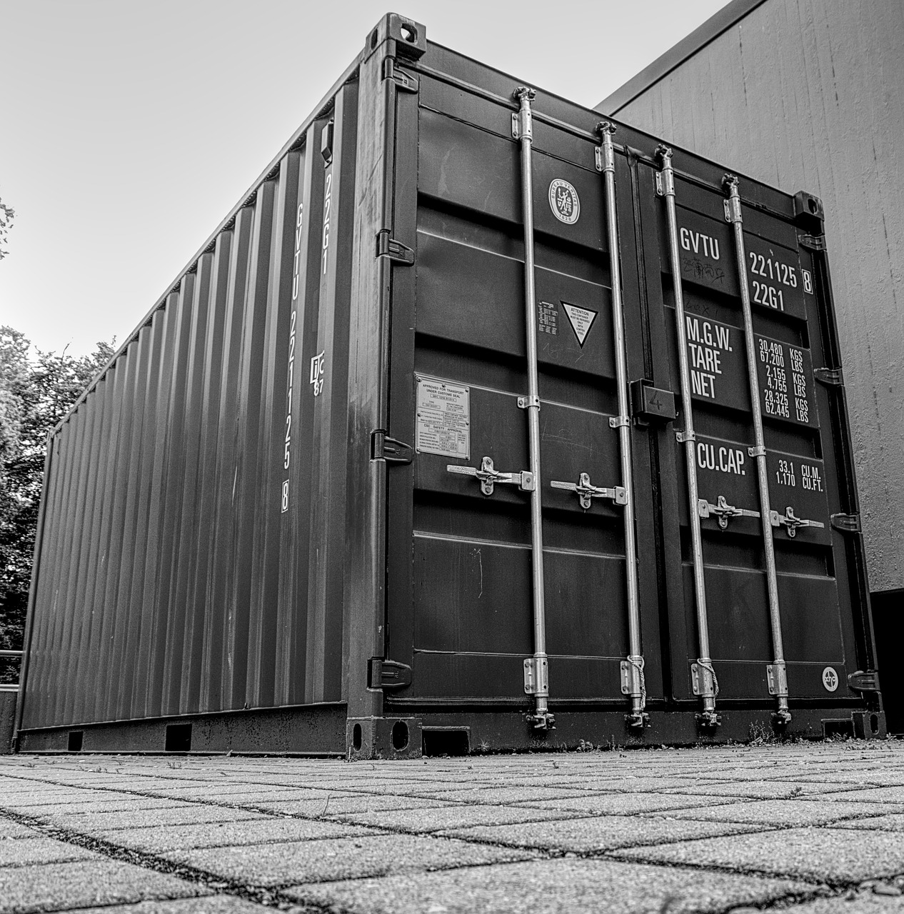 container cargo store free photo