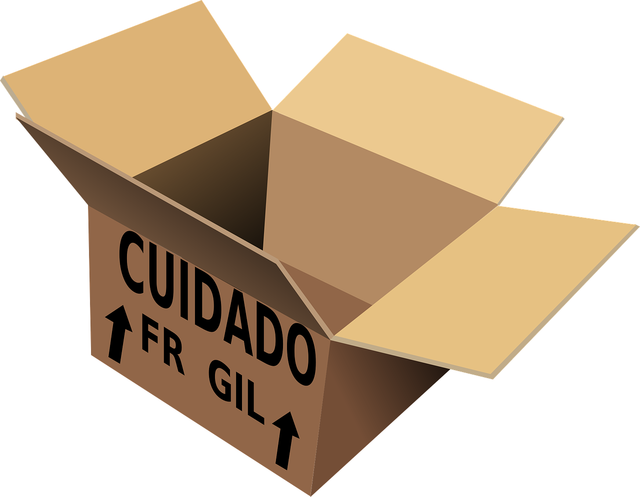 container,open,box,fragile,crate,cardboard,packaging,free vector graphics,free pictures, free photos, free images, royalty free, free illustrations, public domain