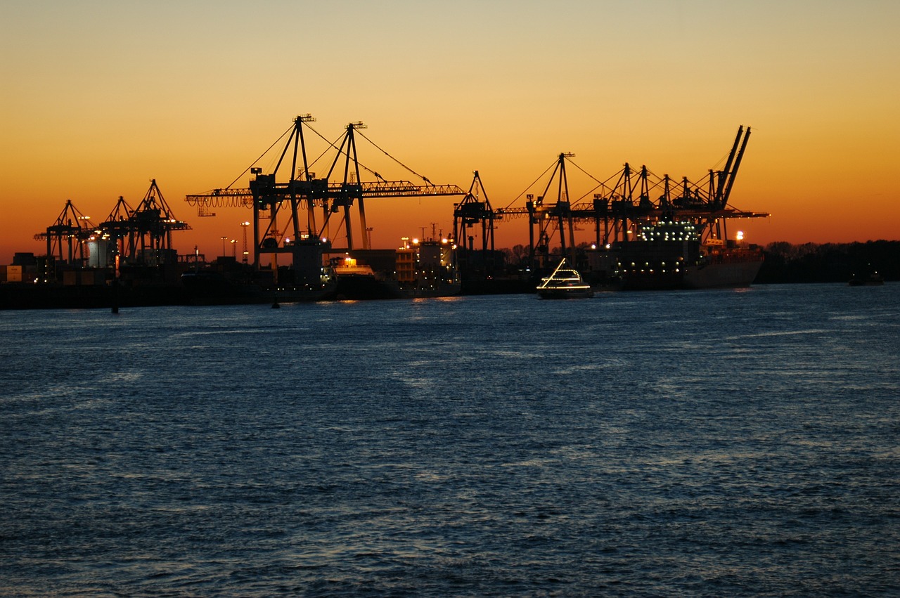 container port container ship port free photo