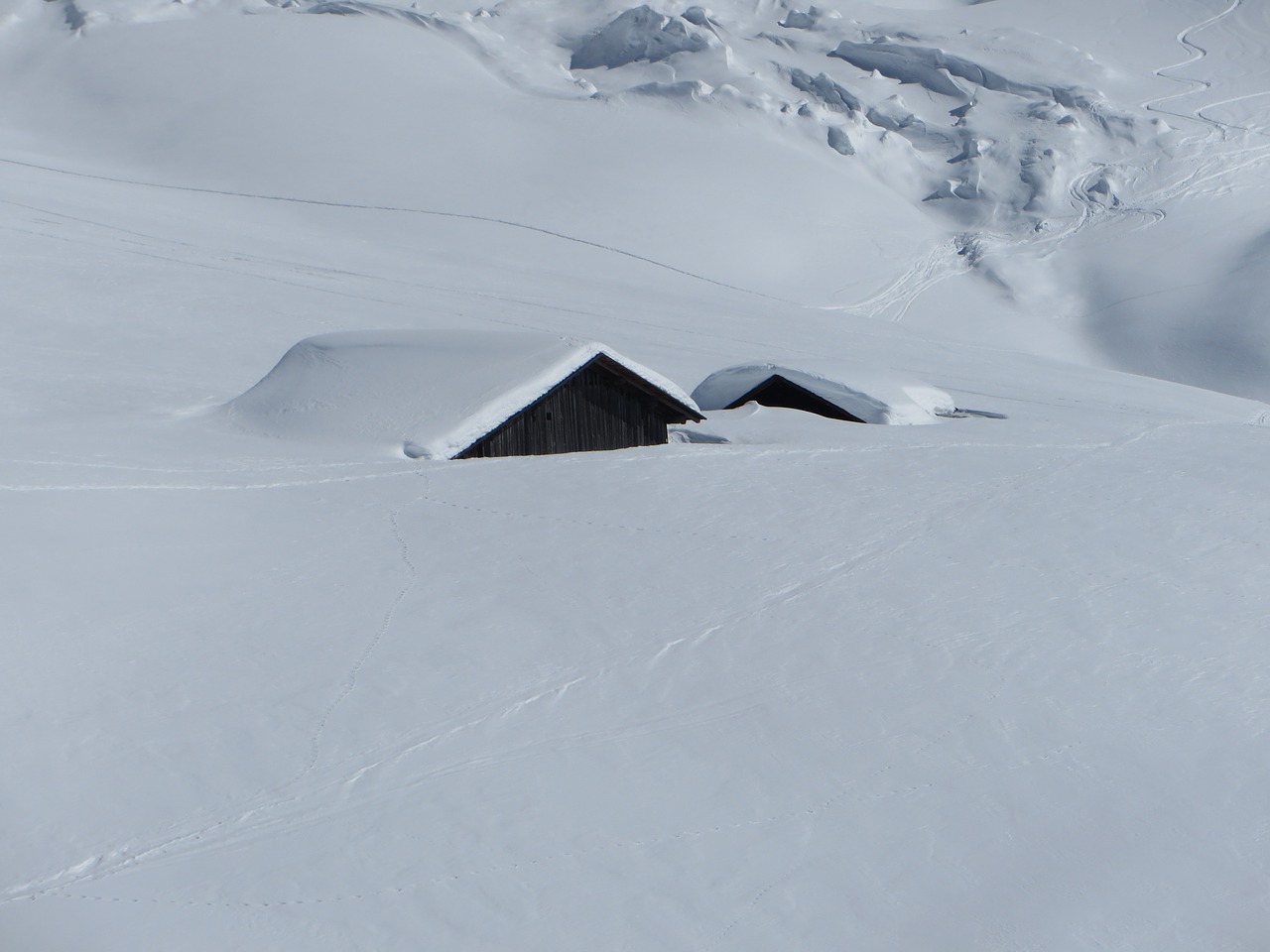 contamines-montjoie mountain snow free photo