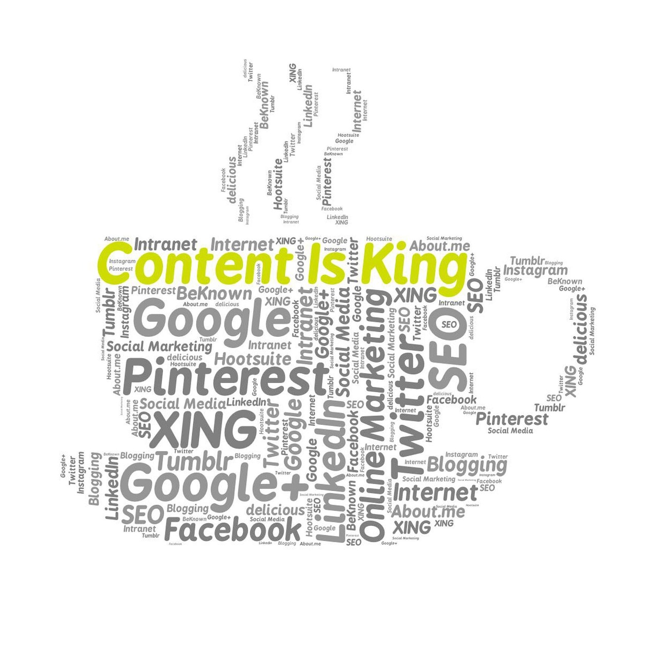 content is king online marketing google free photo