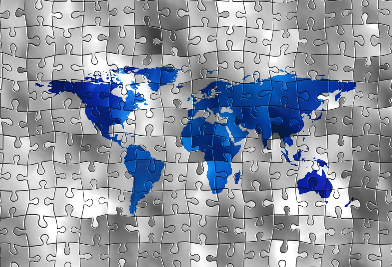 continents puzzle world free photo