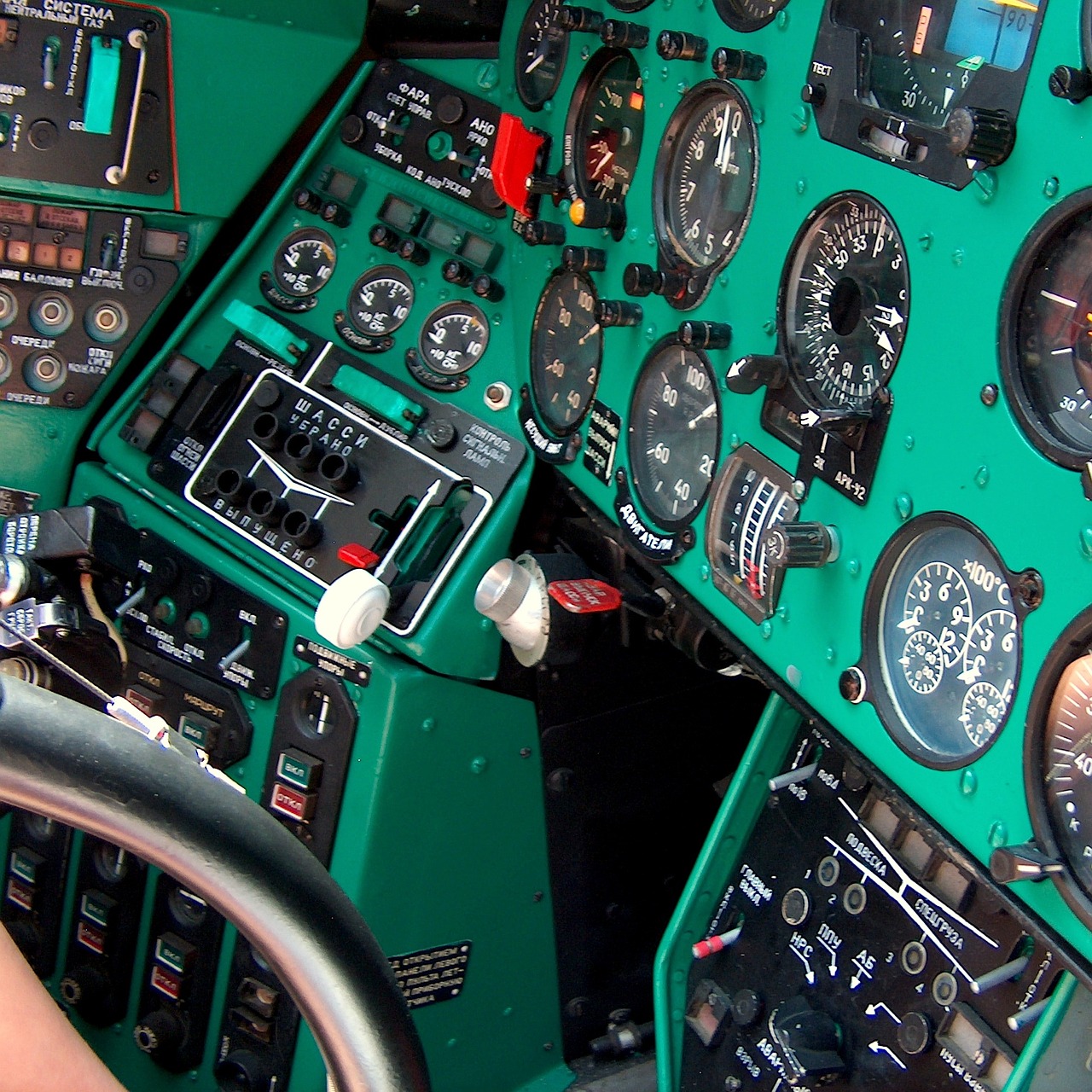 control panel cockpit instrument free photo
