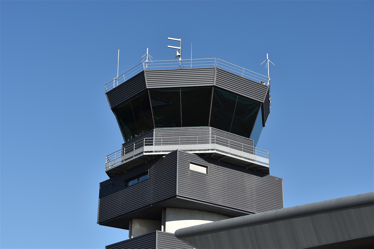 control tower  airport  travel free photo