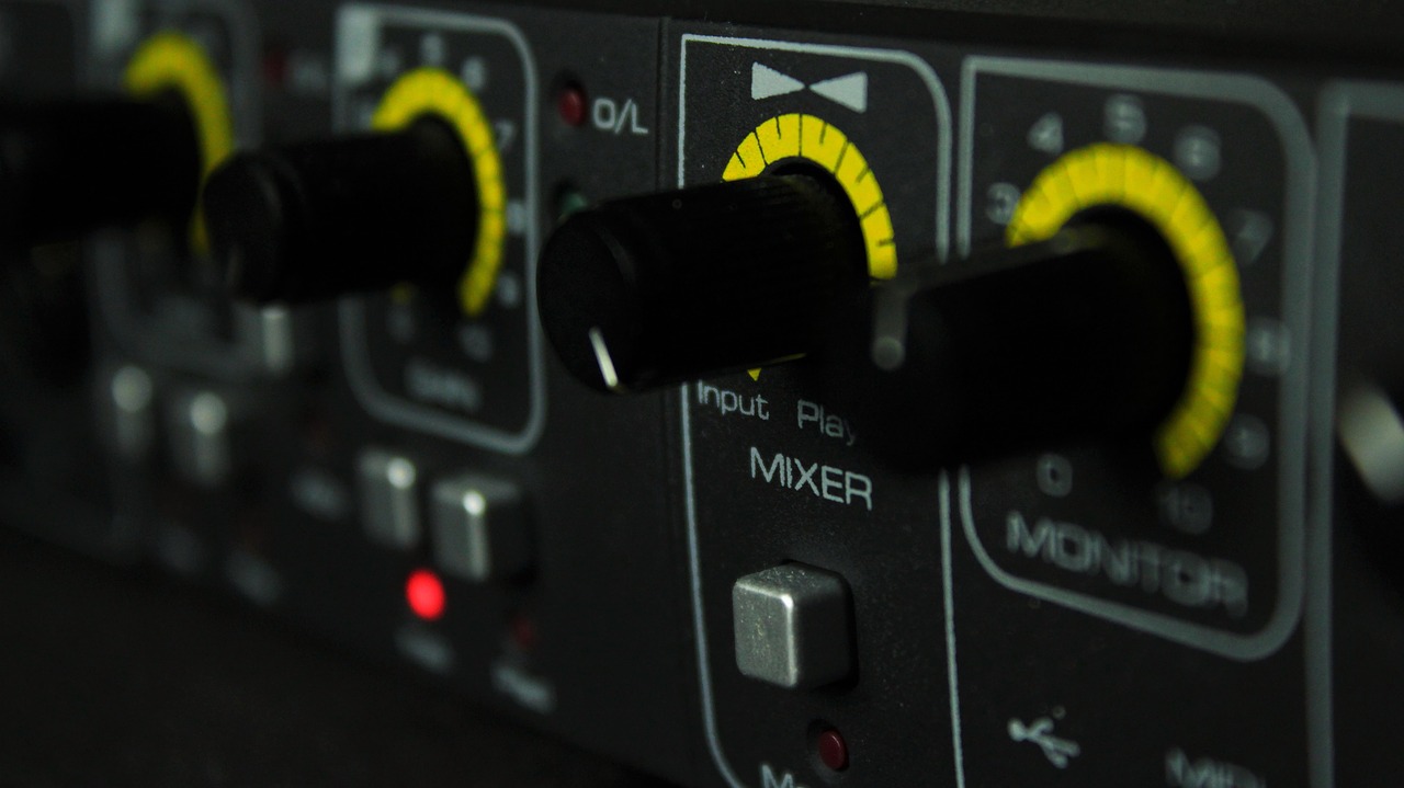 controller mixer music production free photo