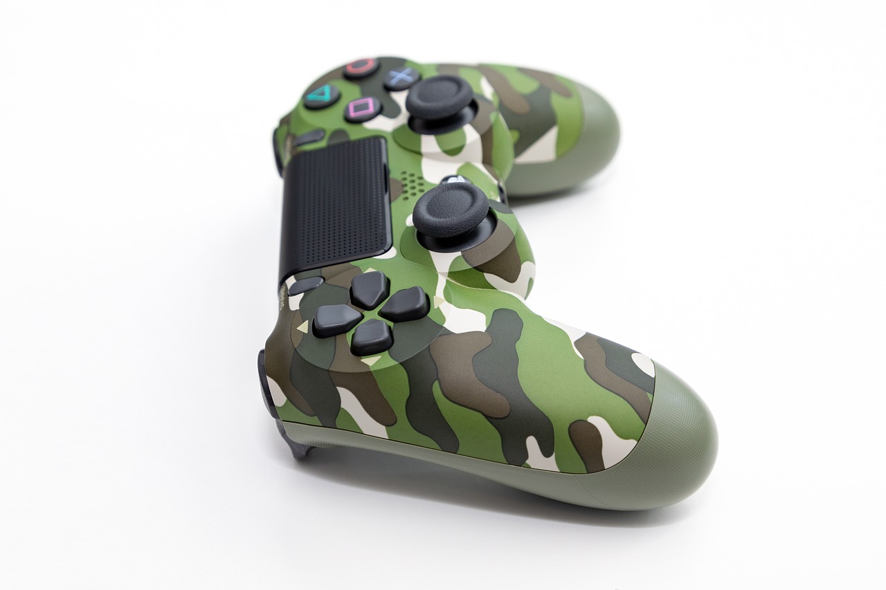 controller  playstation  camo free photo
