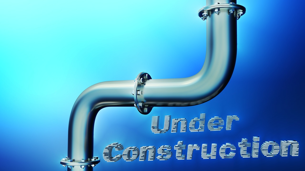 conversion construction pipes free photo