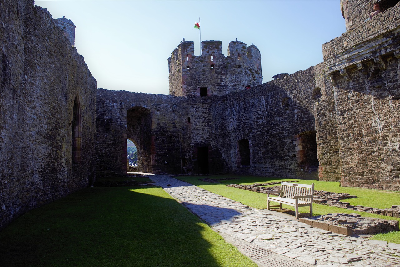 conwy castle castle wales free photo