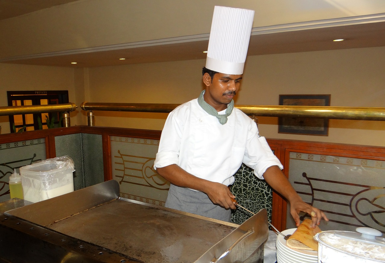 cook cooking dosa free photo