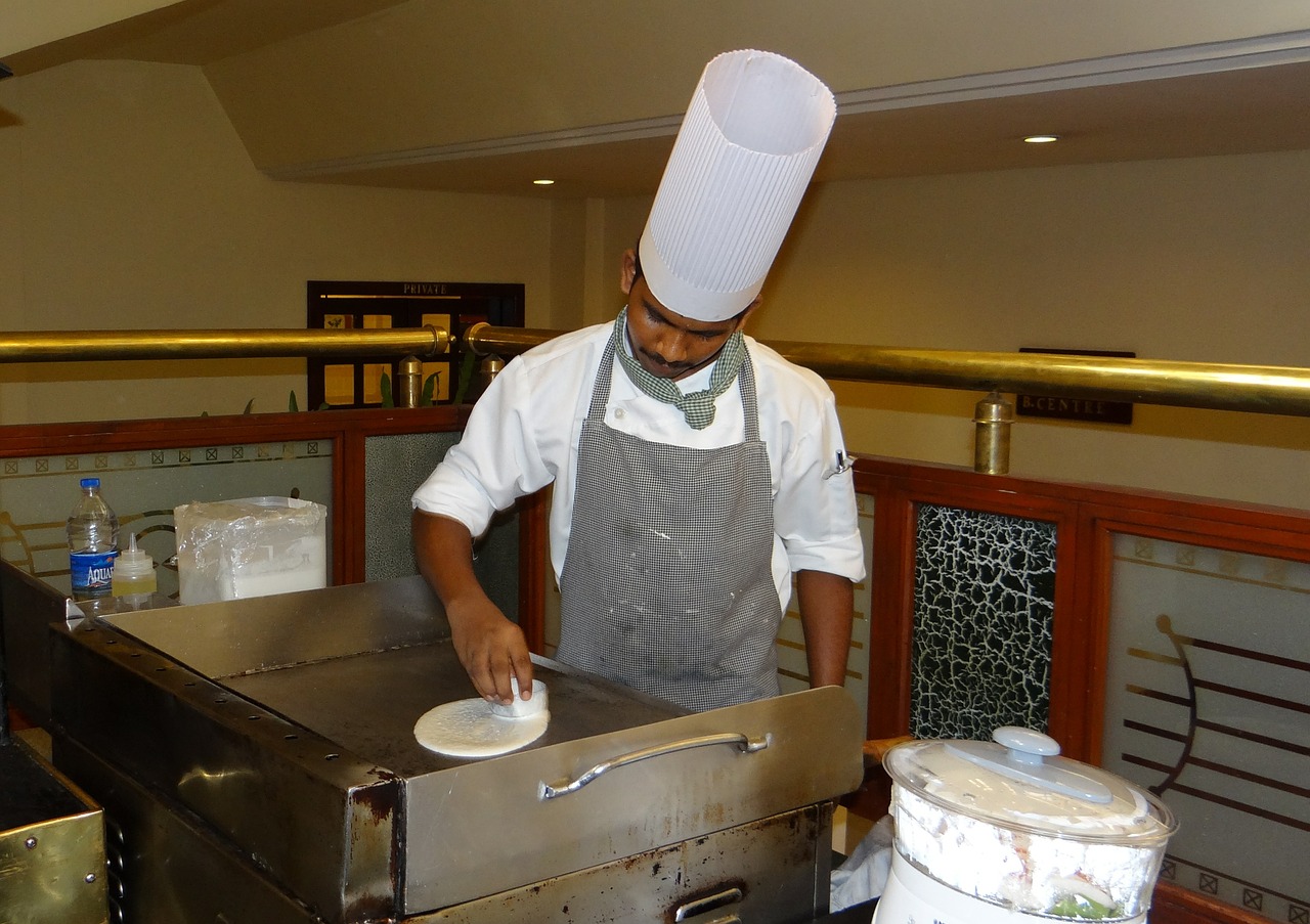 cook cooking dosa free photo