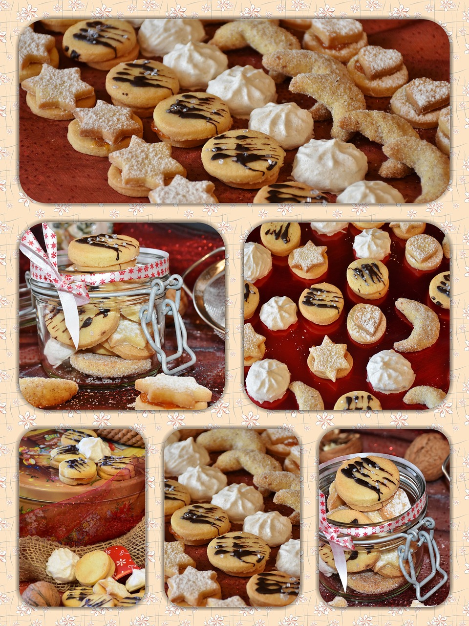 cookie christmas cookies crescents free photo