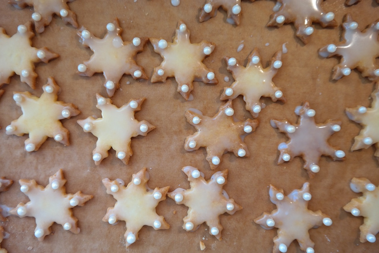 cookie asterisk bake free photo