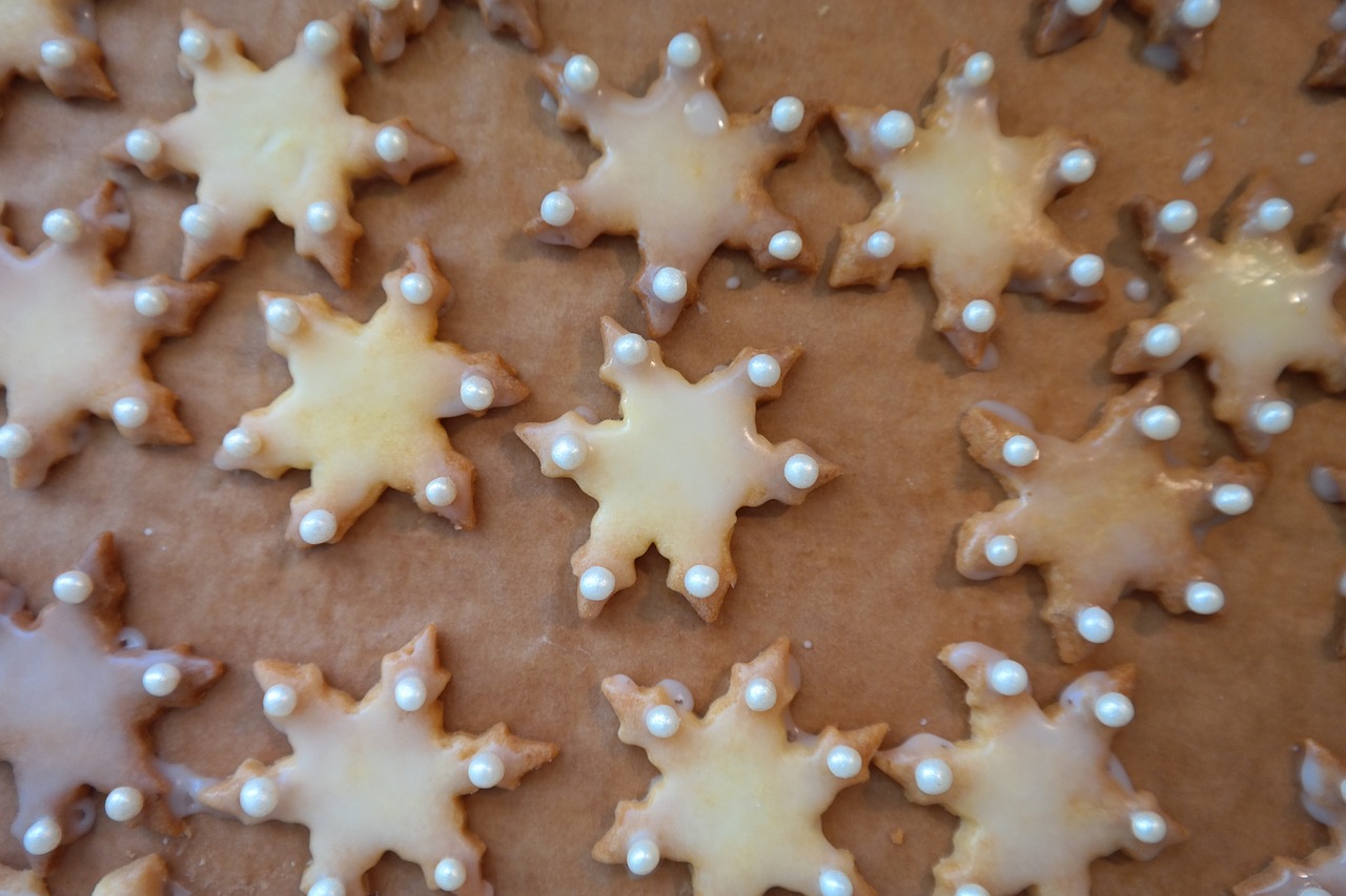 cookie asterisk bake free photo