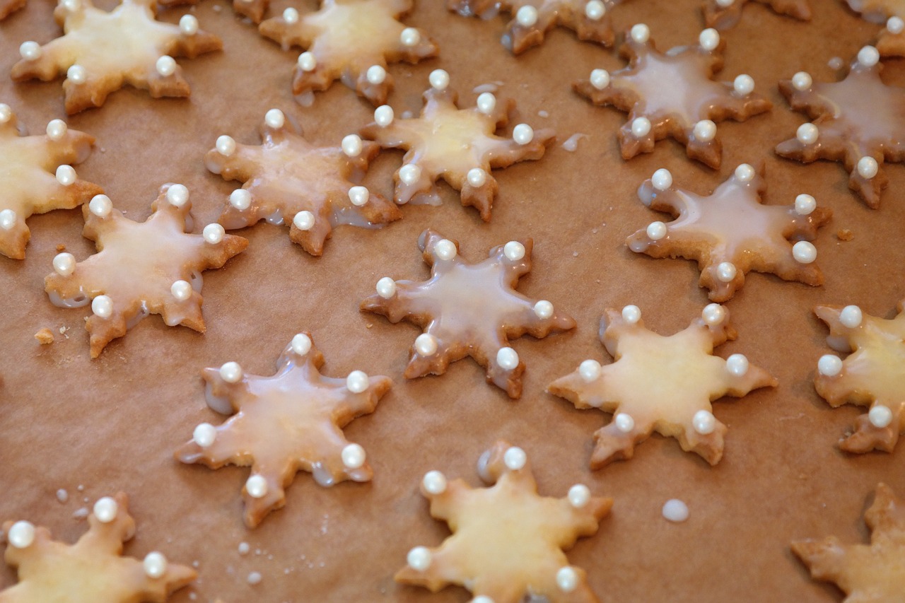 cookie asterisk bake free photo