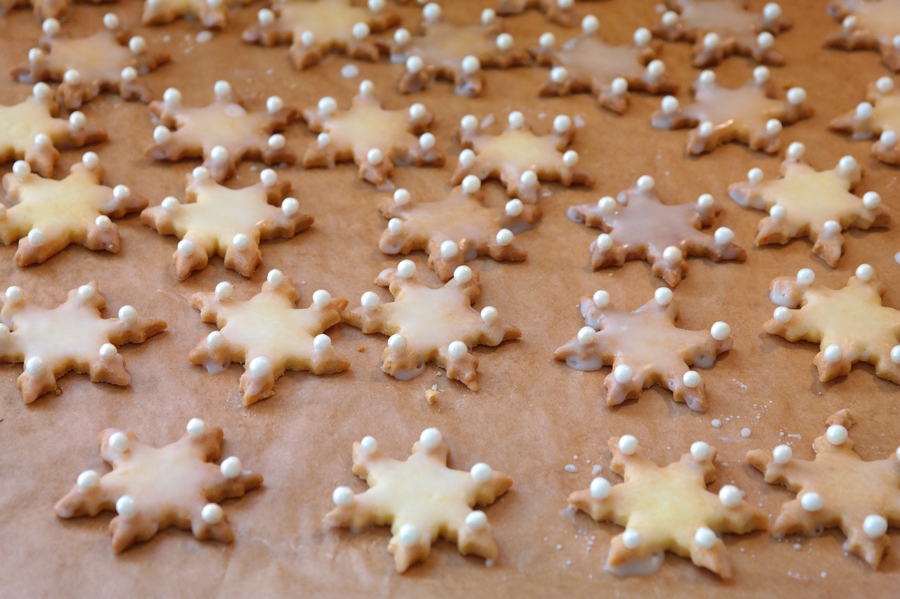 cookie asterisk bake free photo