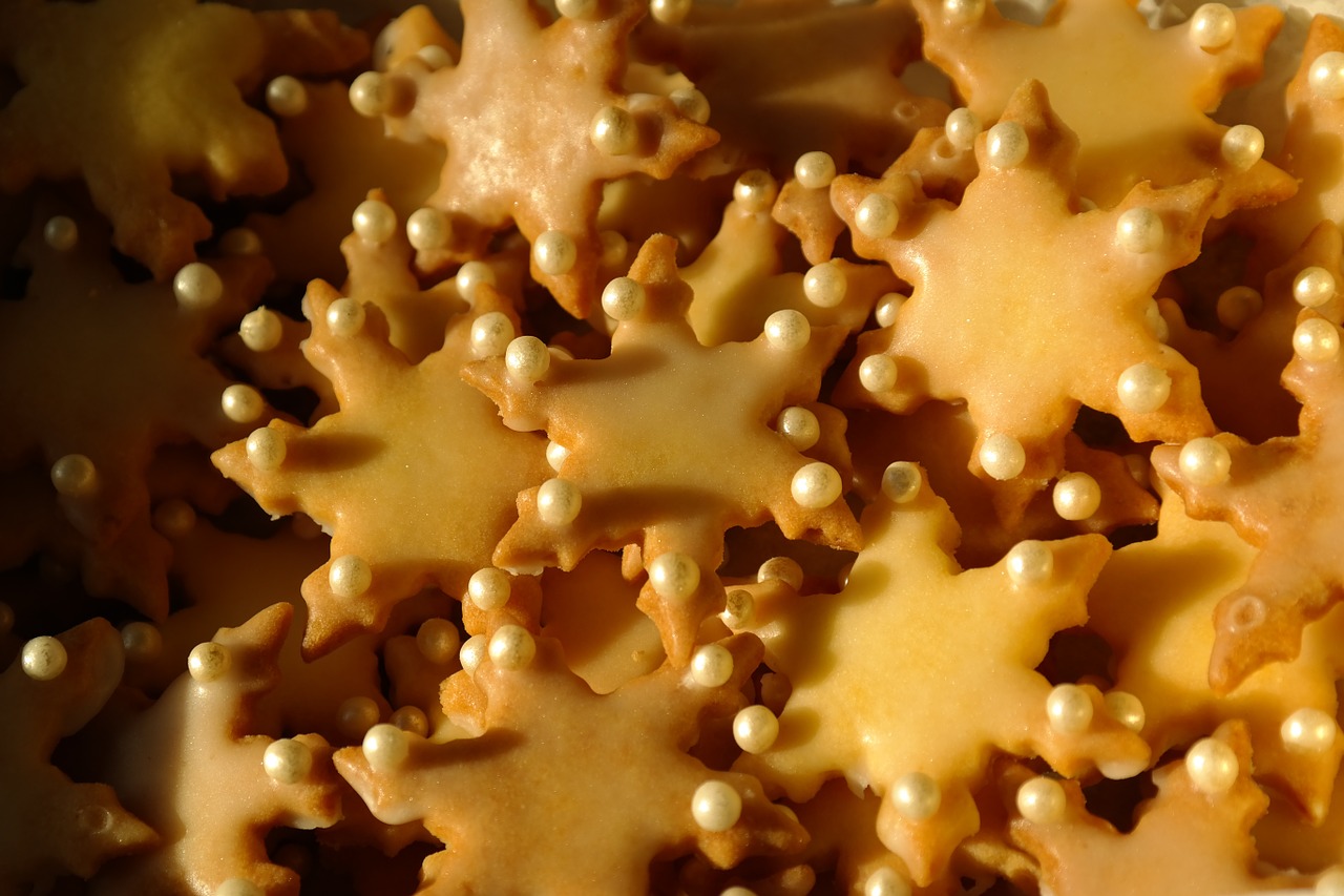 cookie asterisk bake free photo