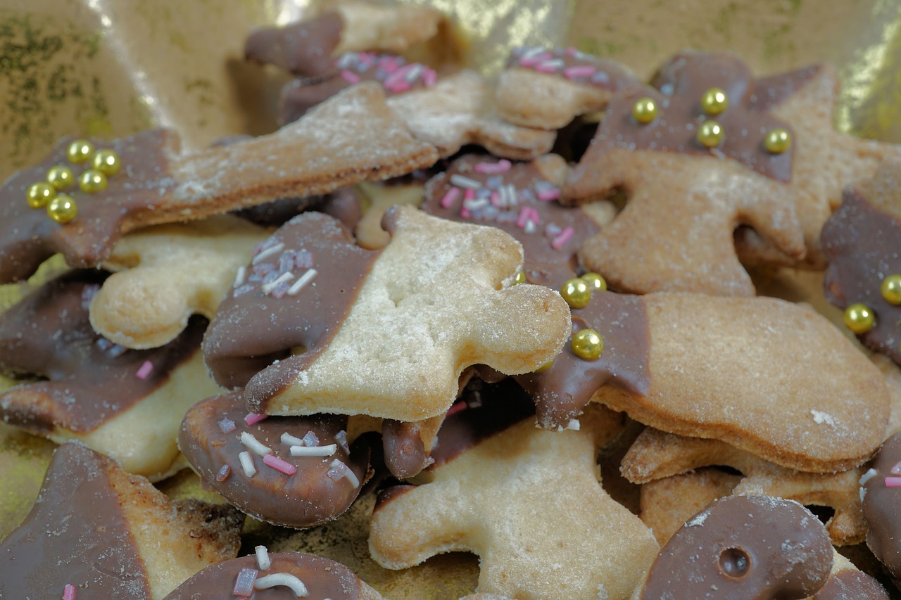 cookie angel christmas free photo