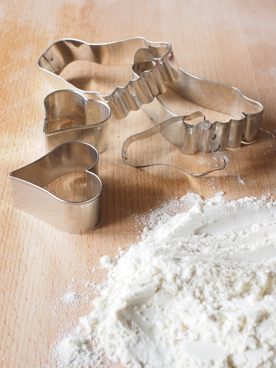 cookie cutter bake flour free photo