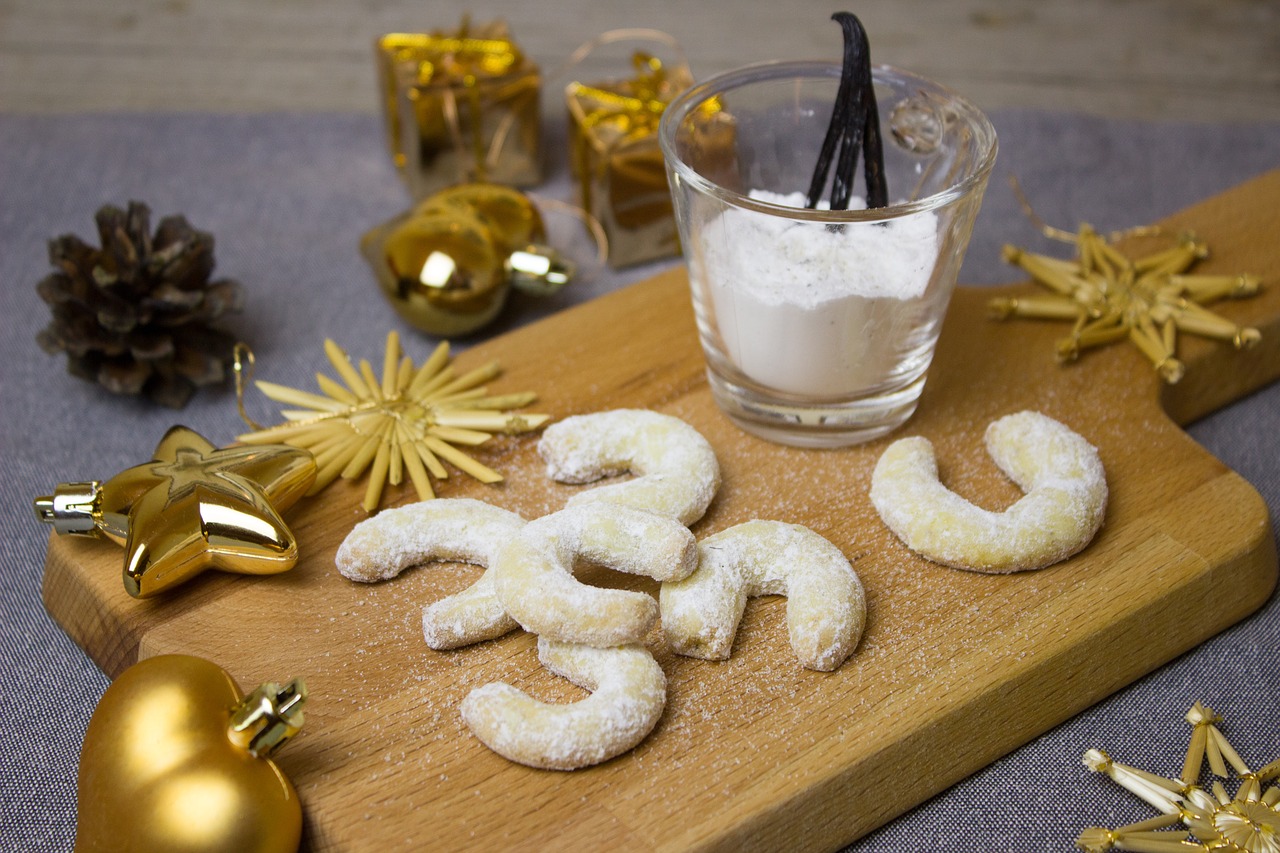 cookies vanillekipferl christmas free photo