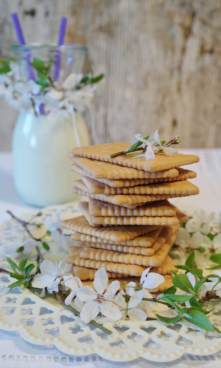 cookies butter biscuits glass free photo