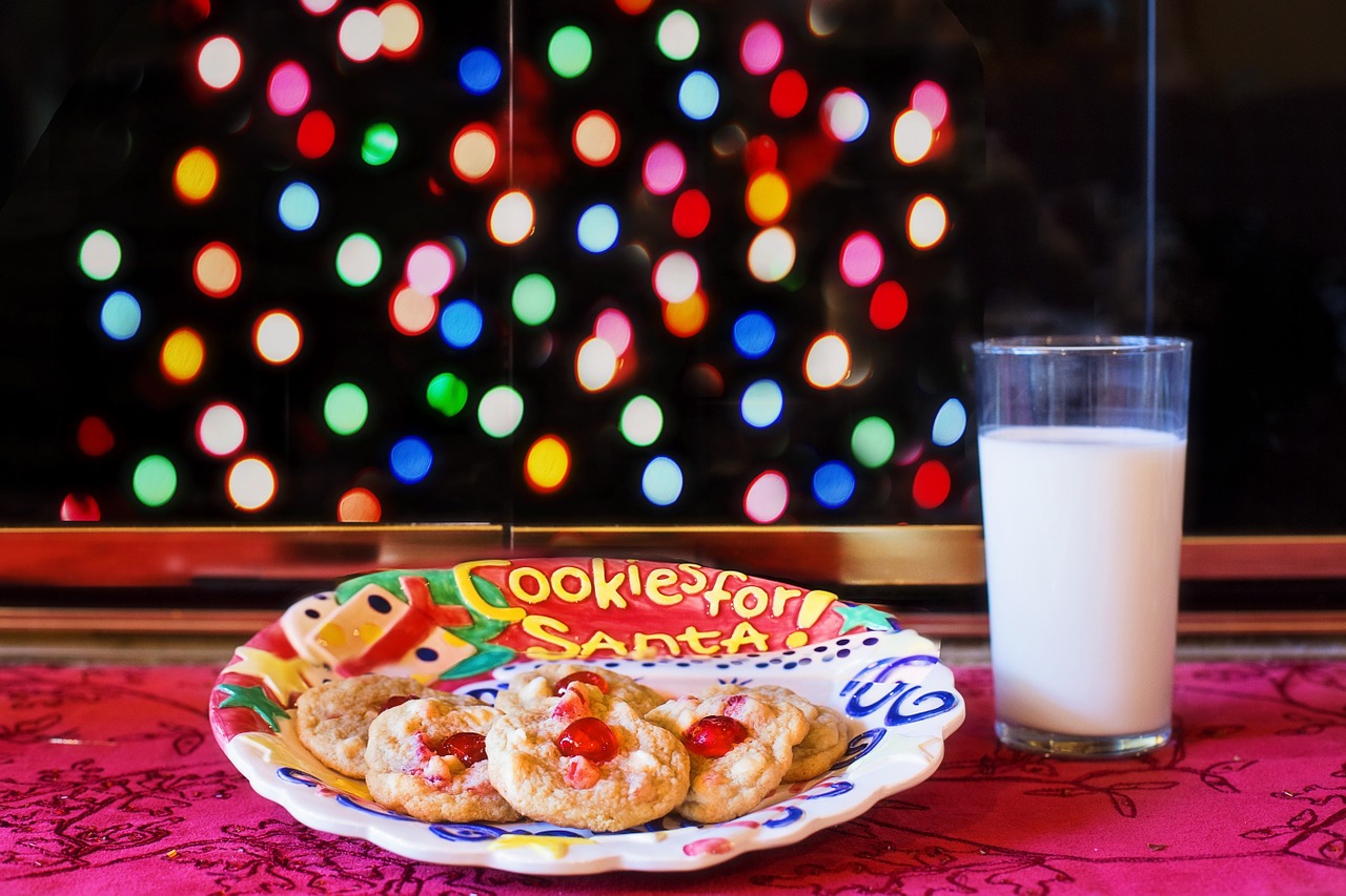 cookies for santa christmas xmas free photo