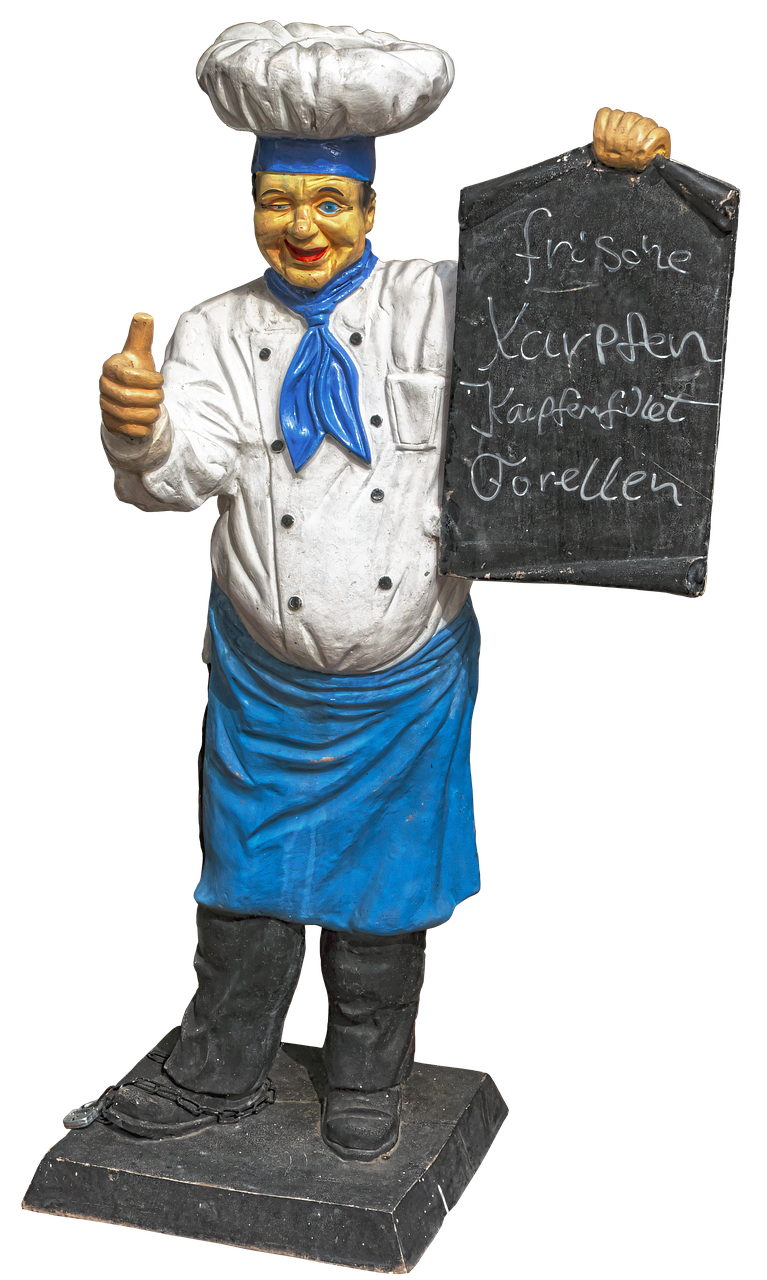 cooking chef figure free photo