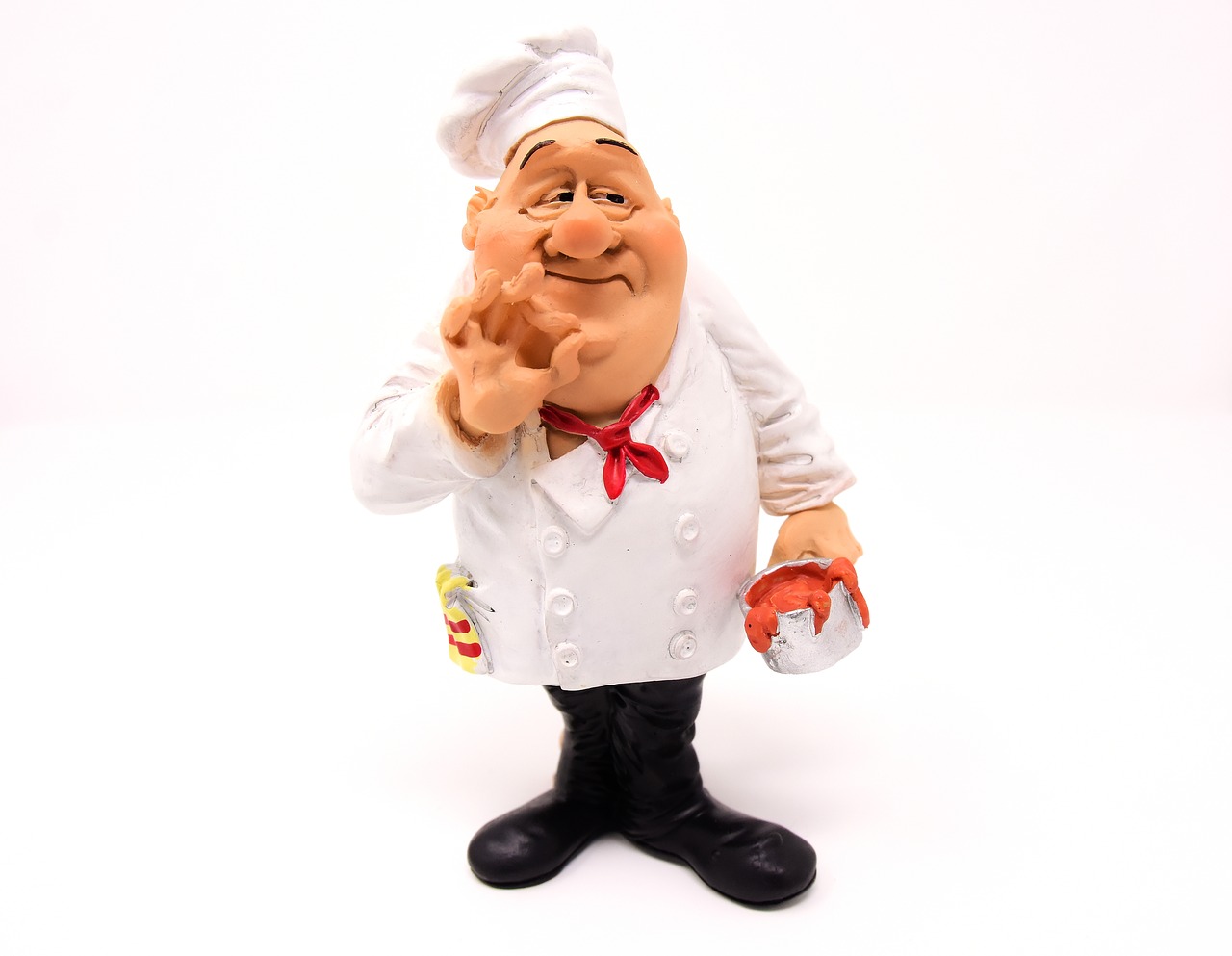cooking figure chef's hat free photo
