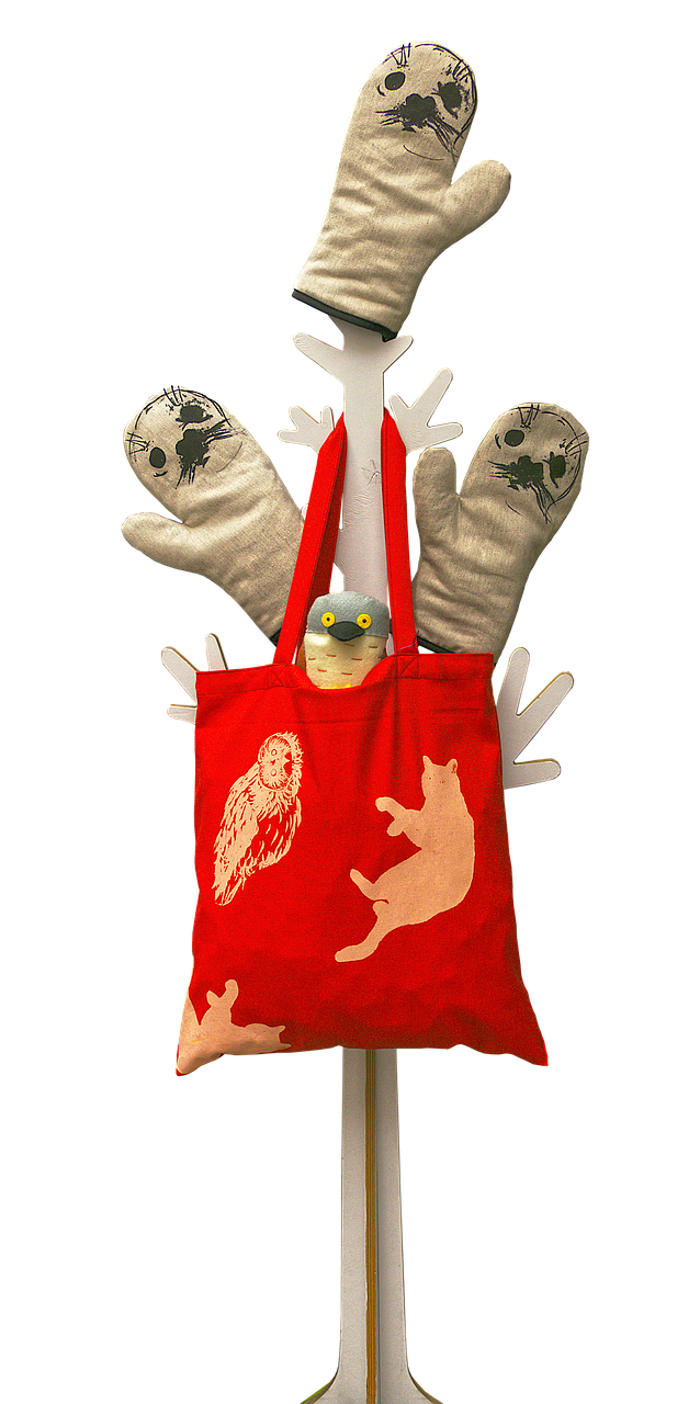 cooking glove cloth bag stand free photo