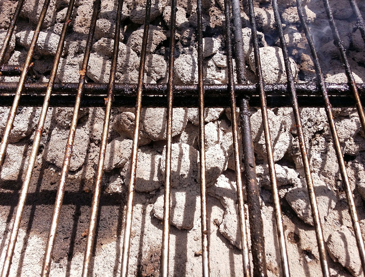 cooking grate charcoal bbq free photo