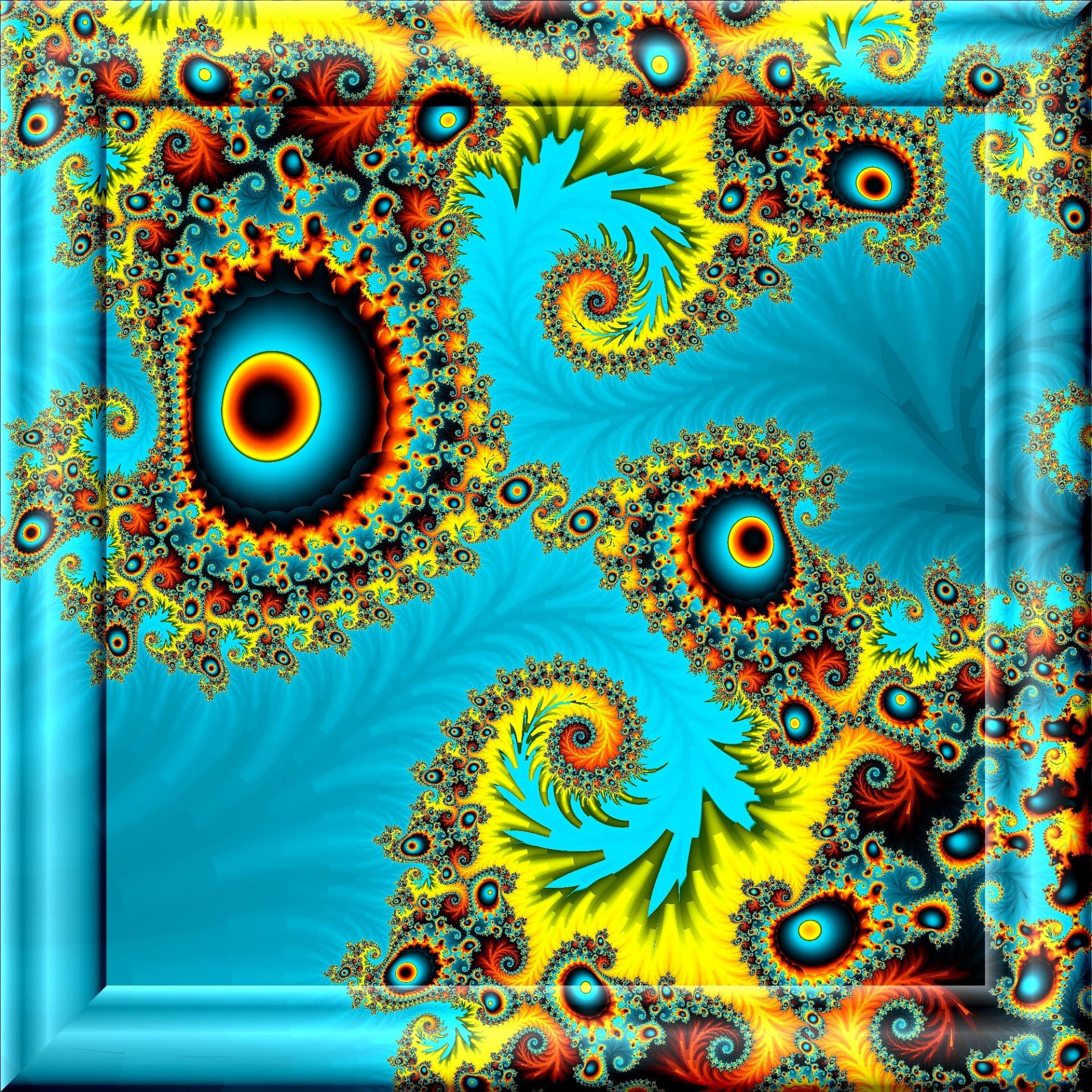 cool fractal 3d free photo