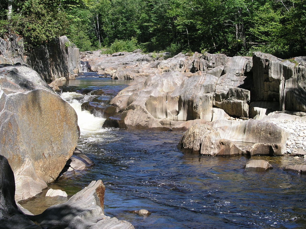 coos canyon maine river free photo