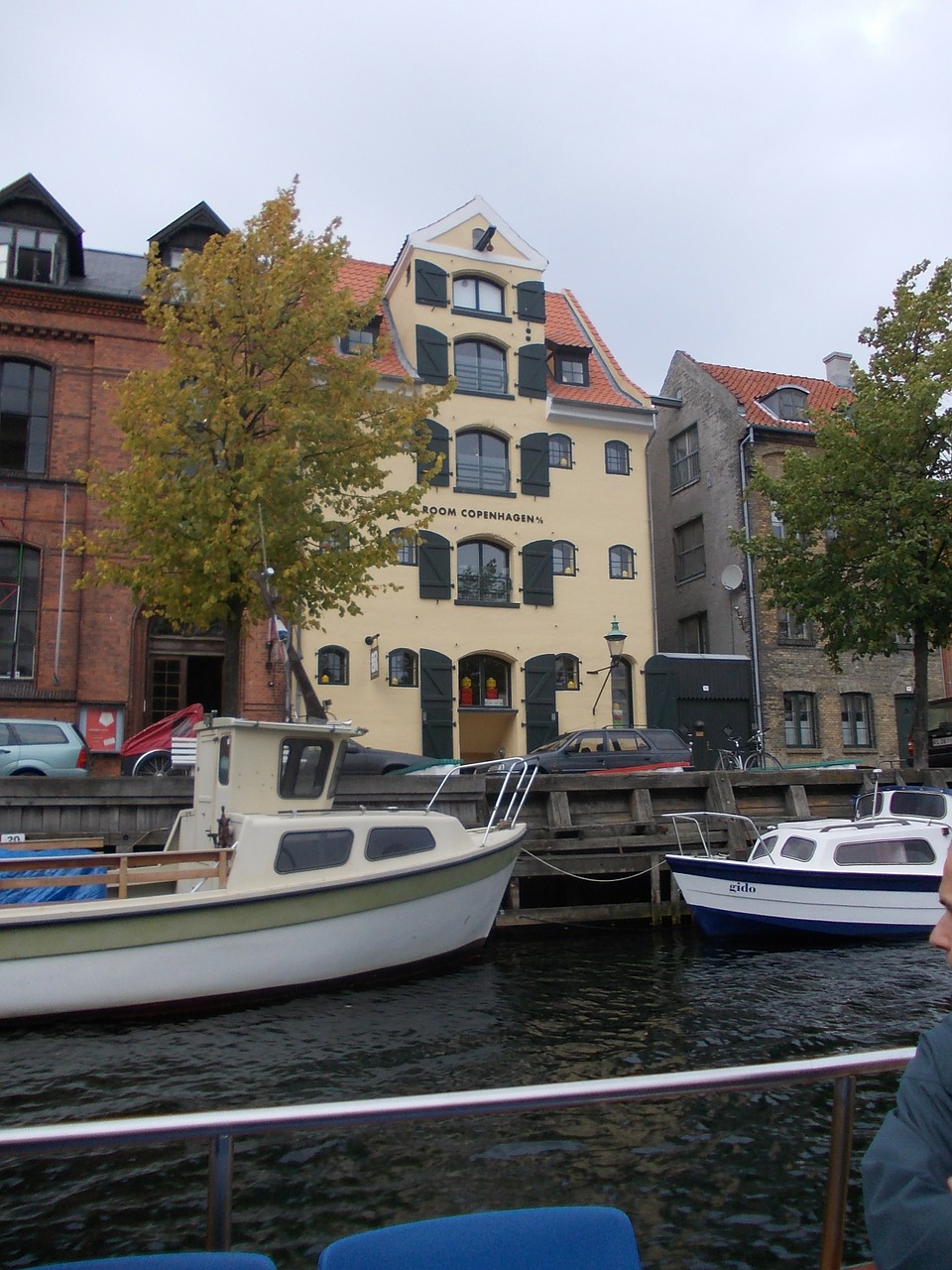 copenhagen channel boats free photo