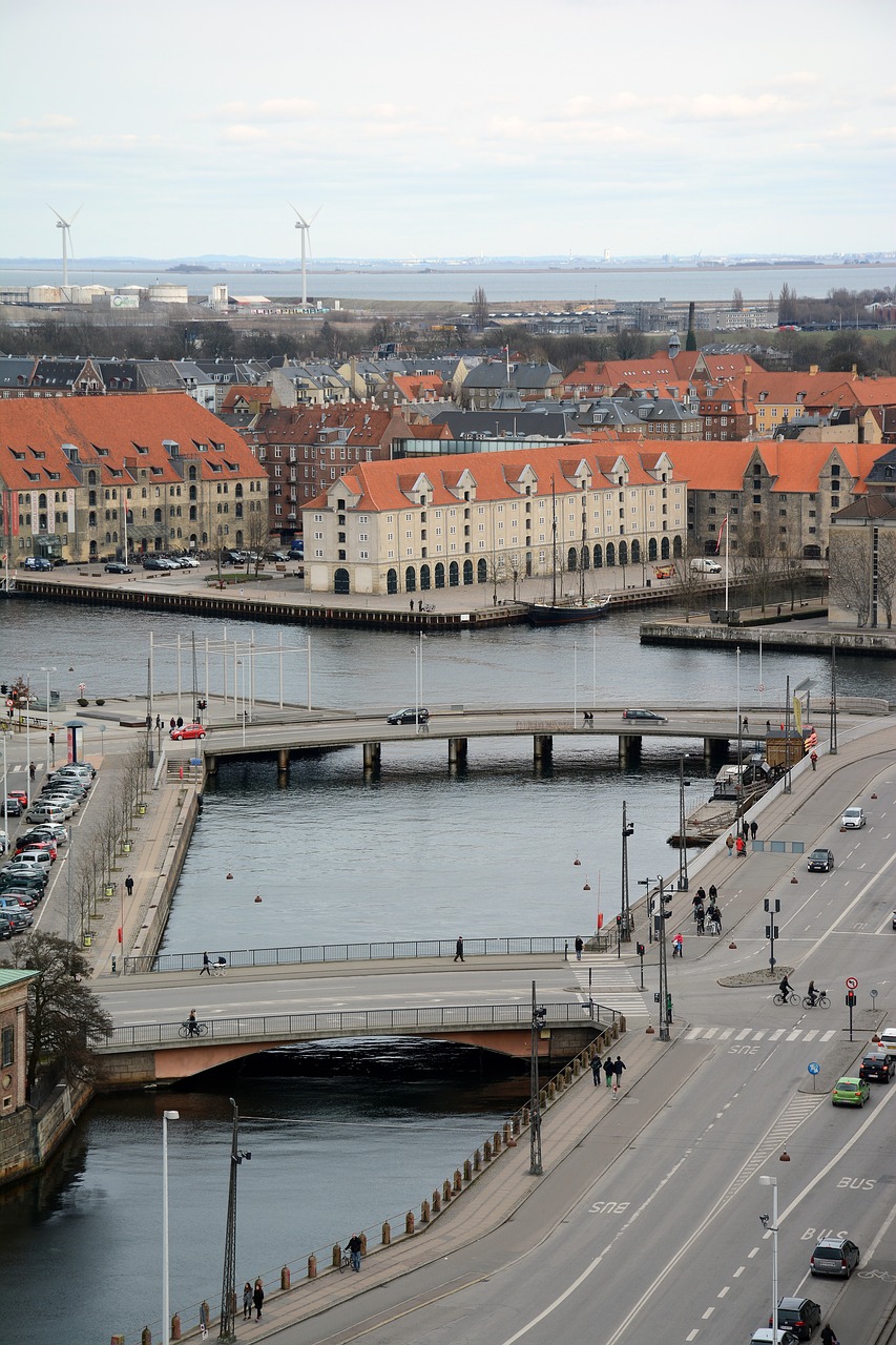 copenhagen panorama city free photo