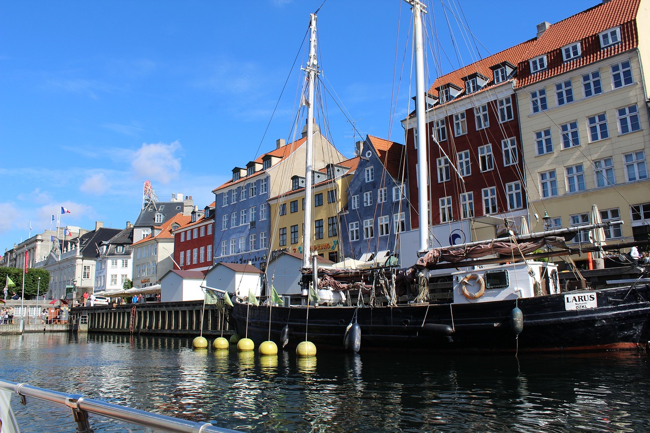 copenhagen  canal  denmark free photo