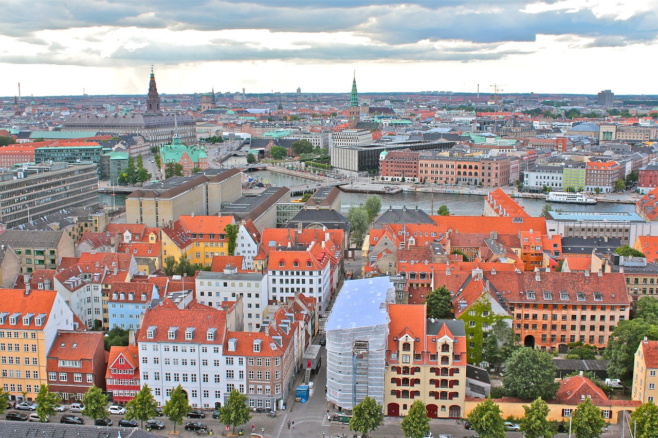 copenhagen  denmark  architecture free photo